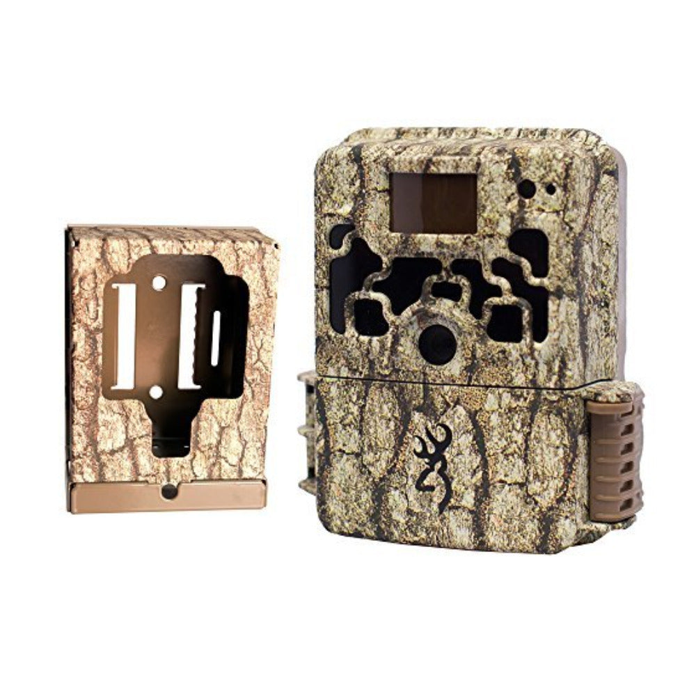Browning Trail Cameras Security Box (4-Pack) with Python Cable Locks and 32GB SD Cards Bundle