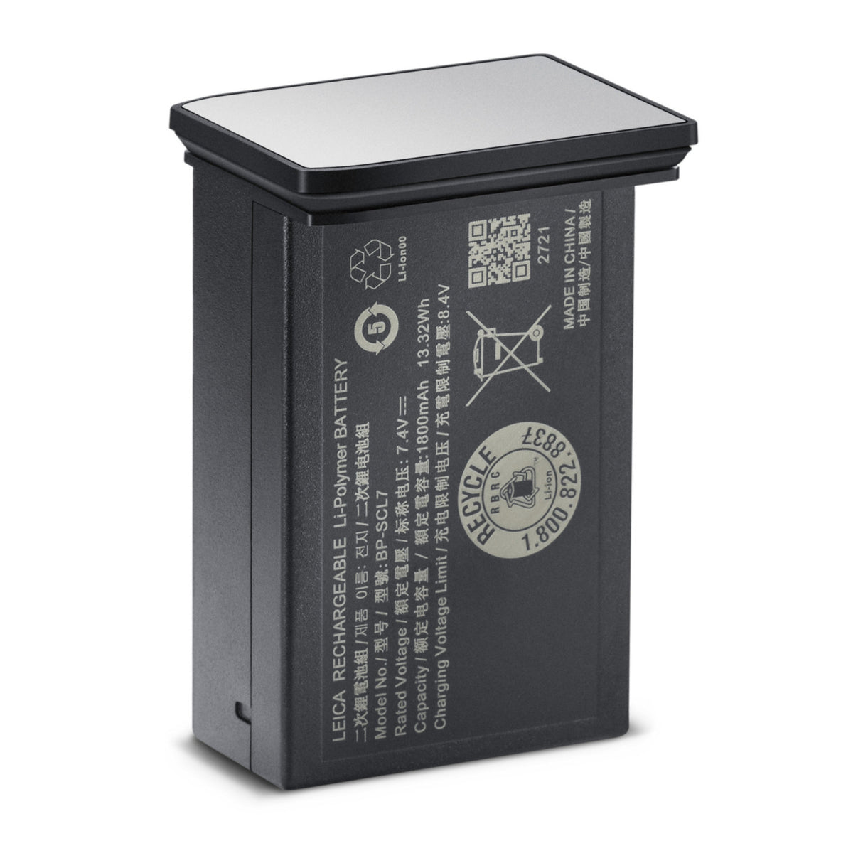 Leica Lithium-Ion BP-SCL7 Battery for M11 Camera (Silver)