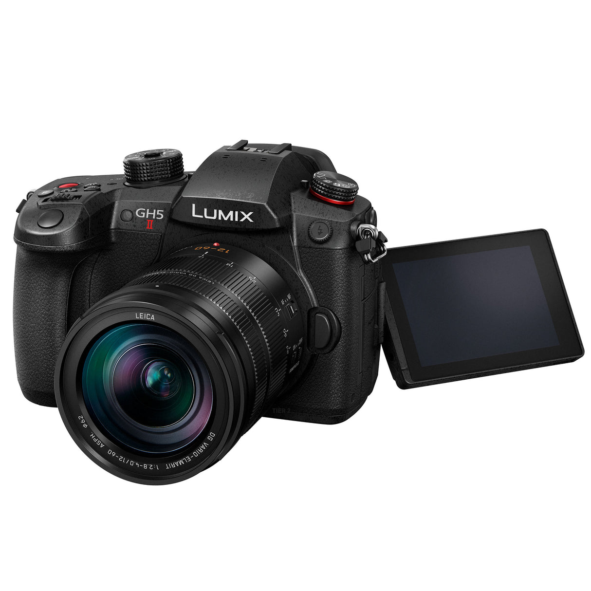 Panasonic Lumix GH5 Mark II Mirrorless Camera with 12-60mm f/2.8-4 Lens Bundle