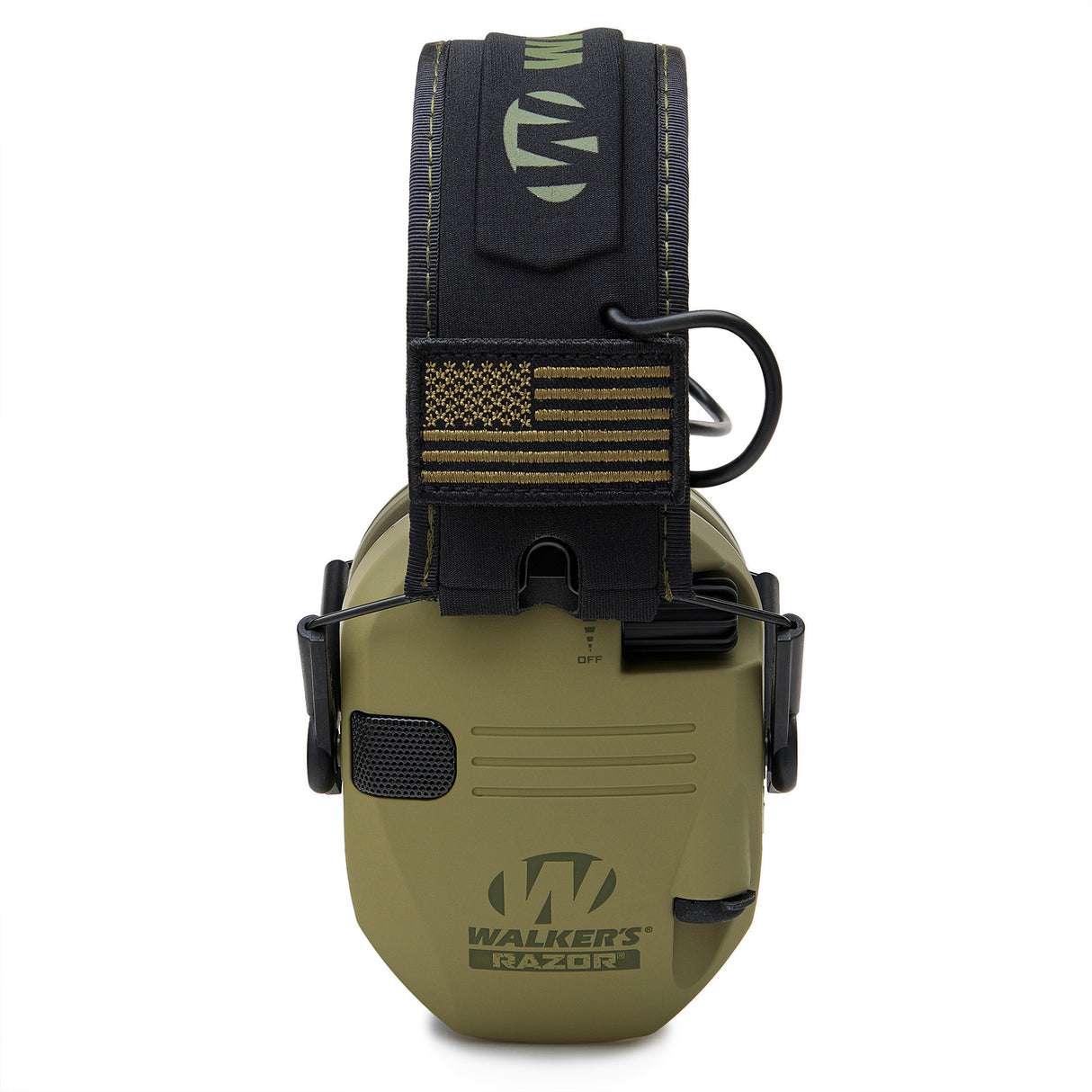 Walkers Razor Slim Electronic Muff (OD GRN Patriot)