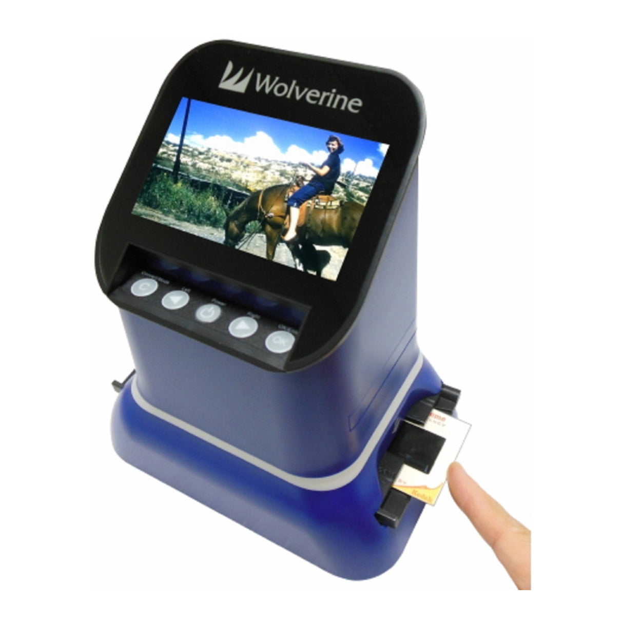 Wolverine F2D Saturn Film to Digital Converter (Blue)