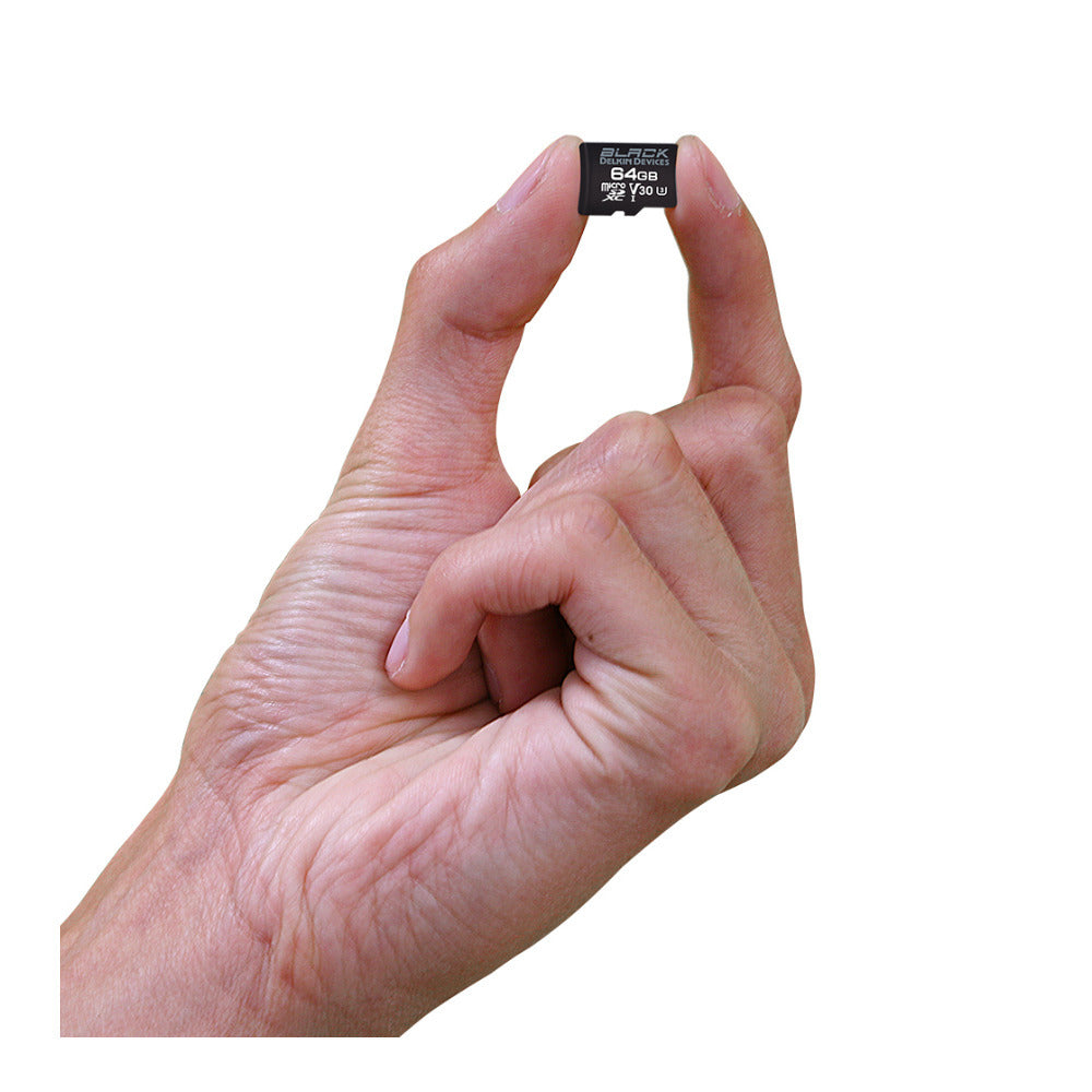 Delkin 99MB/s Exclusive MicroSD 64GB Memory Card (Black)