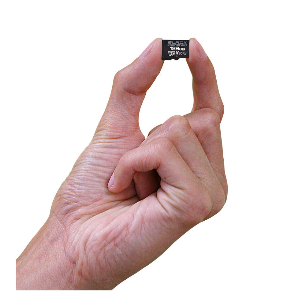 Delkin Devices 128GB UHS-I MicroSDXC Memory Card with SD Adapter (Black)
