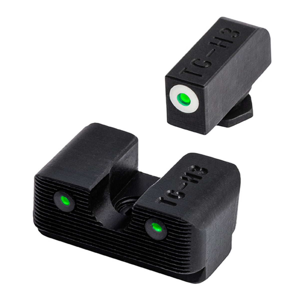 TruGlo Tritium Pro Glow-in-The-Dark Handgun Night Sights for Glock Pistols