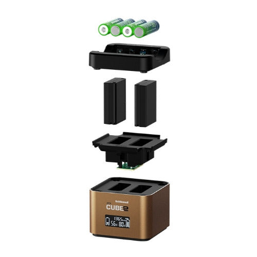 Hahnel Professional Charger PROCUBE2 for Select Olympus Batteries