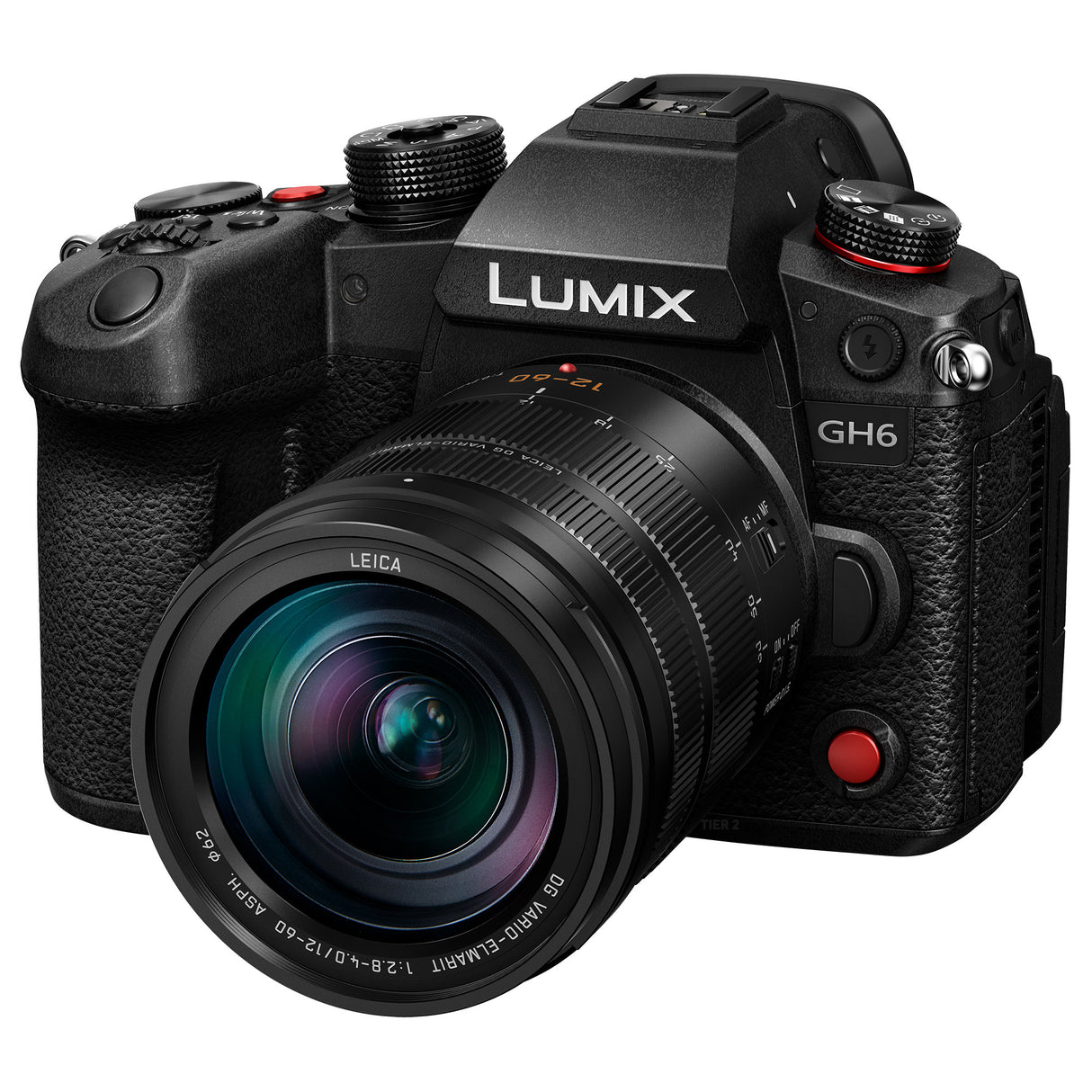 Panasonic Lumix GH6 Mirrorless Camera with 12-60mm f/2.8-4 Lens