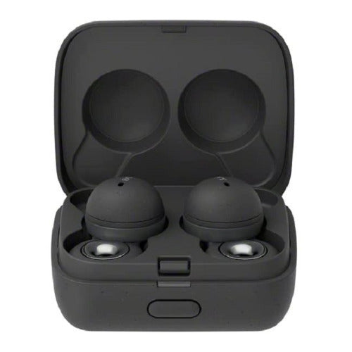 Sony LinkBuds Truly Wireless Earbuds (Dark Gray) with Knox Gear Hard EVA Travel Case