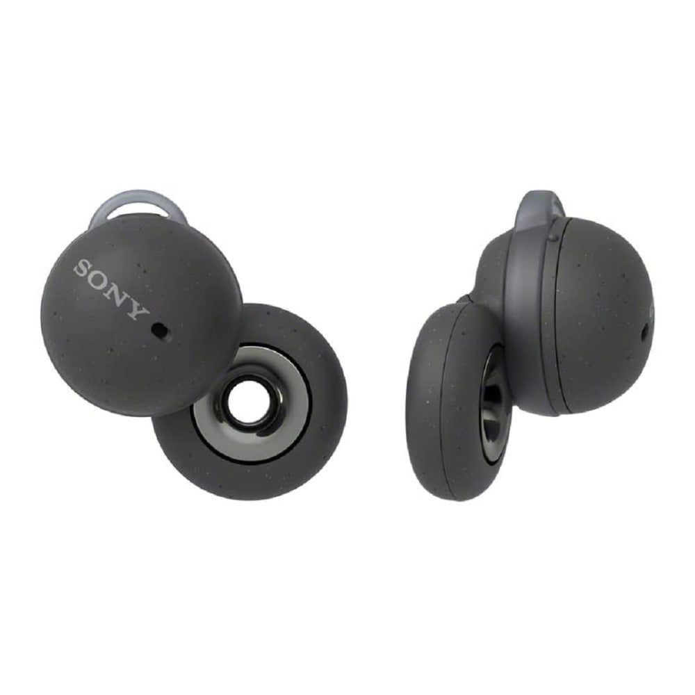 Sony LinkBuds Truly Wireless Earbuds (Dark Gray) with Knox Gear Hard EVA Travel Case