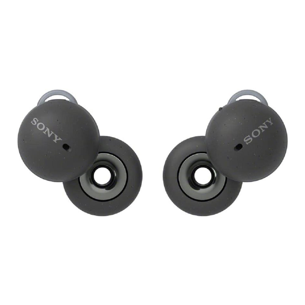 Sony LinkBuds Truly Wireless Earbuds (Dark Gray) with Knox Gear Hard EVA Travel Case