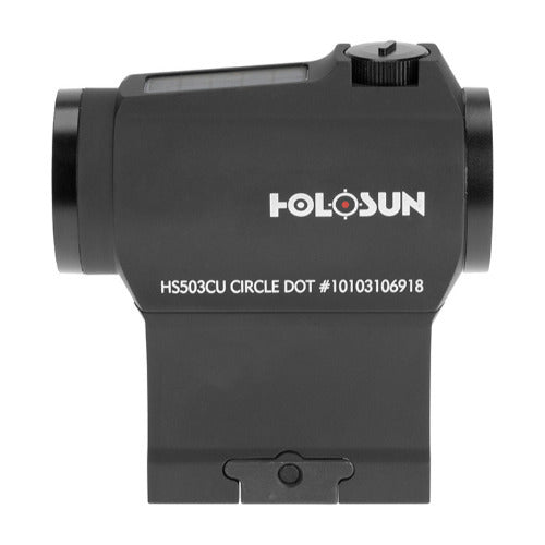 Holosun HS503CU Micro-Optical Sight (2 MOA Dot and 65 MOA Circle)