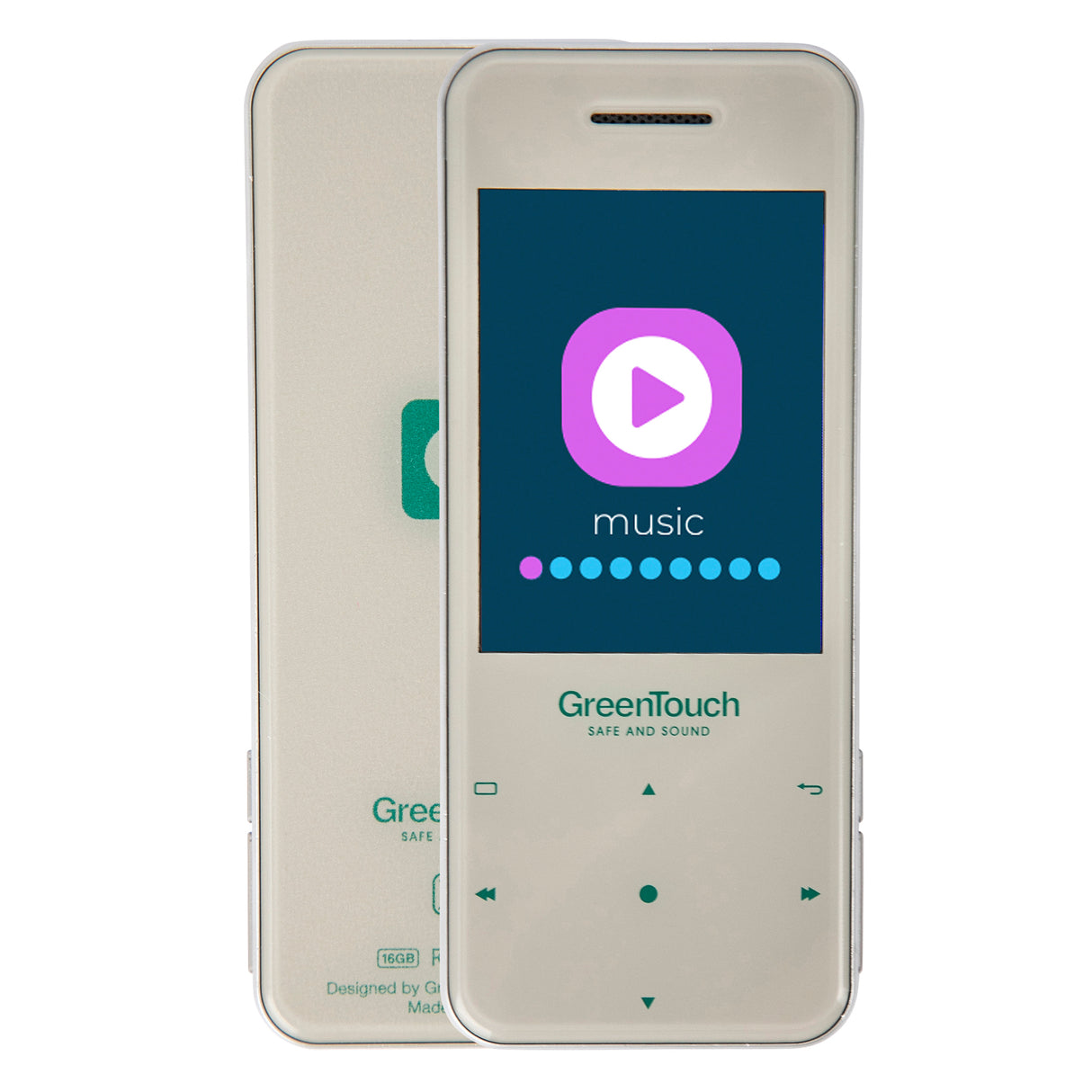 Greentouch X5II Kosher 16GB Bluetooth MP3 Player (Silver)