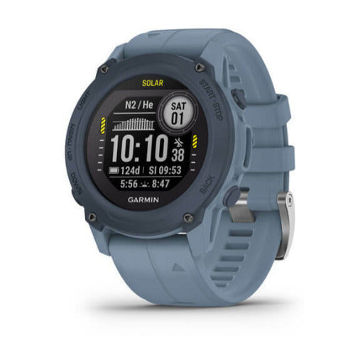 Garmin Descent G1 Solar Dive 45mm GPS Smart Watch (Hurricane Blue)