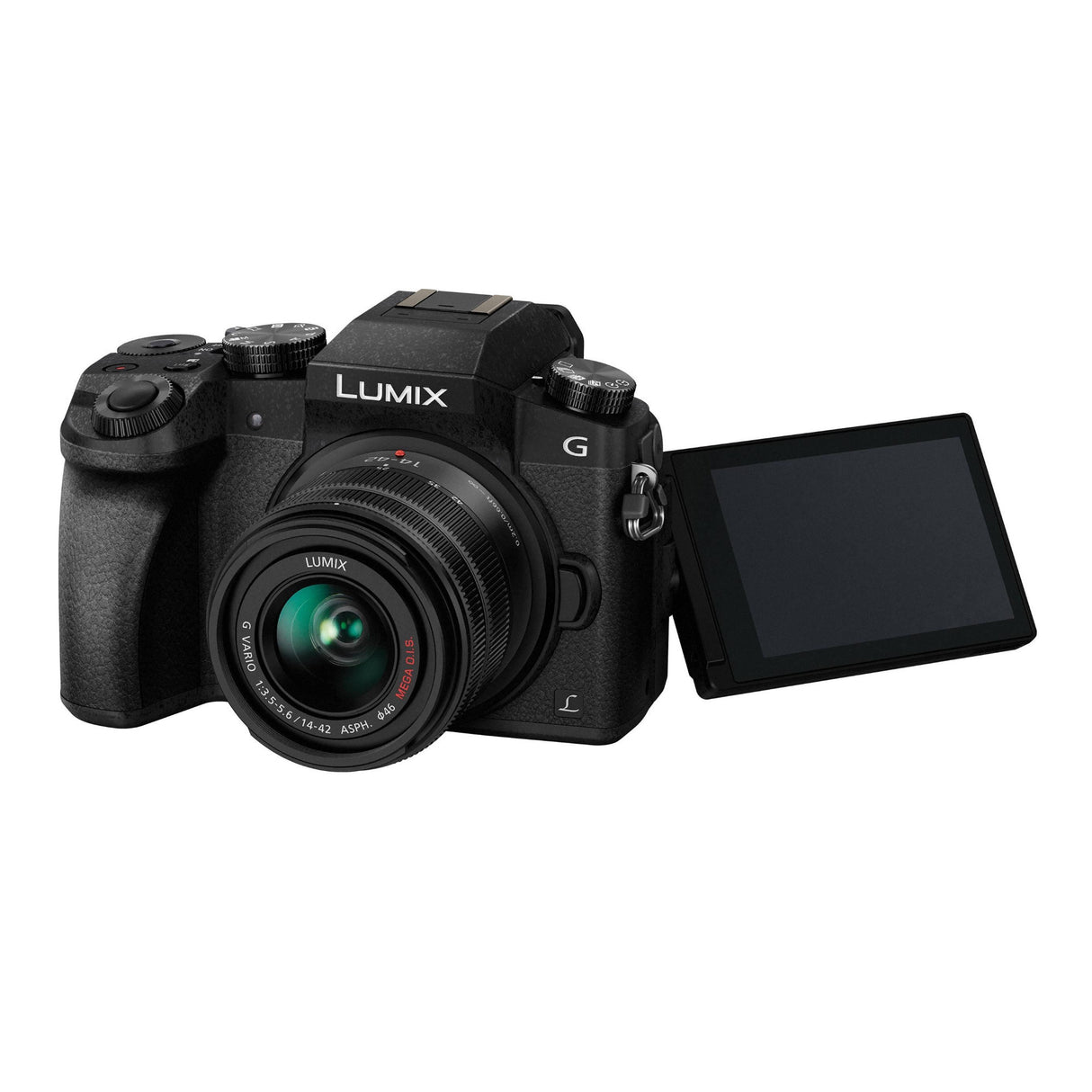 Panasonic Lumix DMC-G7 Camera Bundle with 14-42mm and 45-150mm Lenses