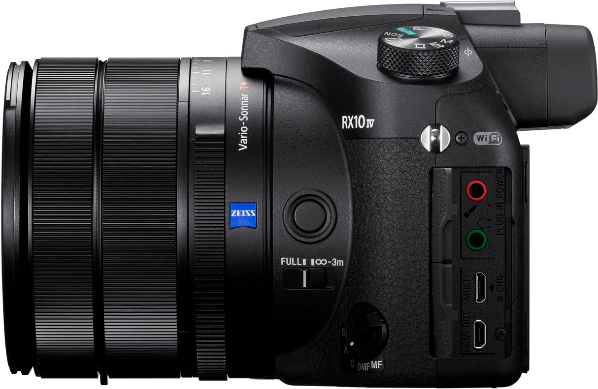 Sony CyberShot RX10 IV Digital Camera with 64GB Memory Card and Bag Bundle