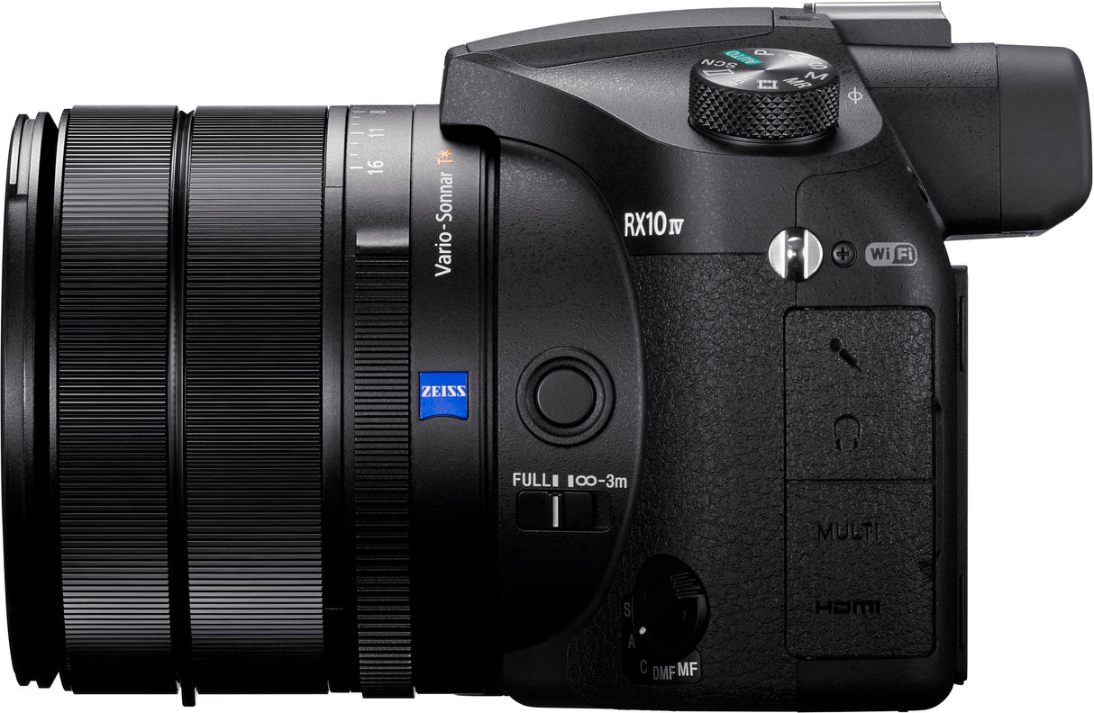 Sony CyberShot RX10 IV Digital Camera with 64GB SDXC Memory Card and Camera Bag Bundle