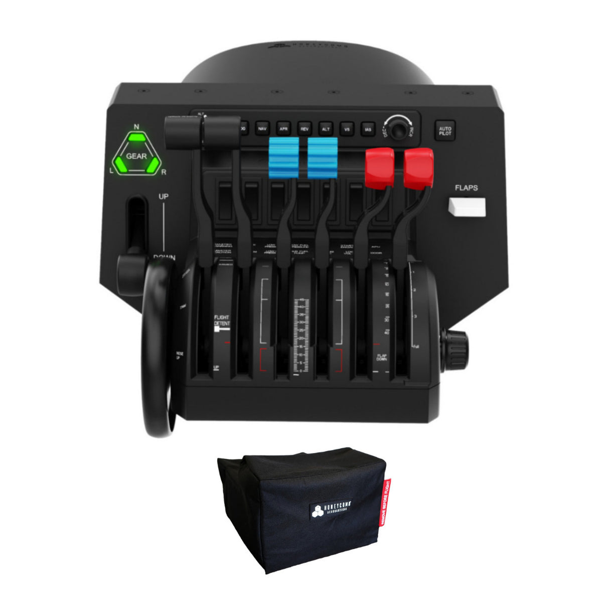 Honeycomb Aeronautical Bravo Throttle Quadrant with Dust Cover