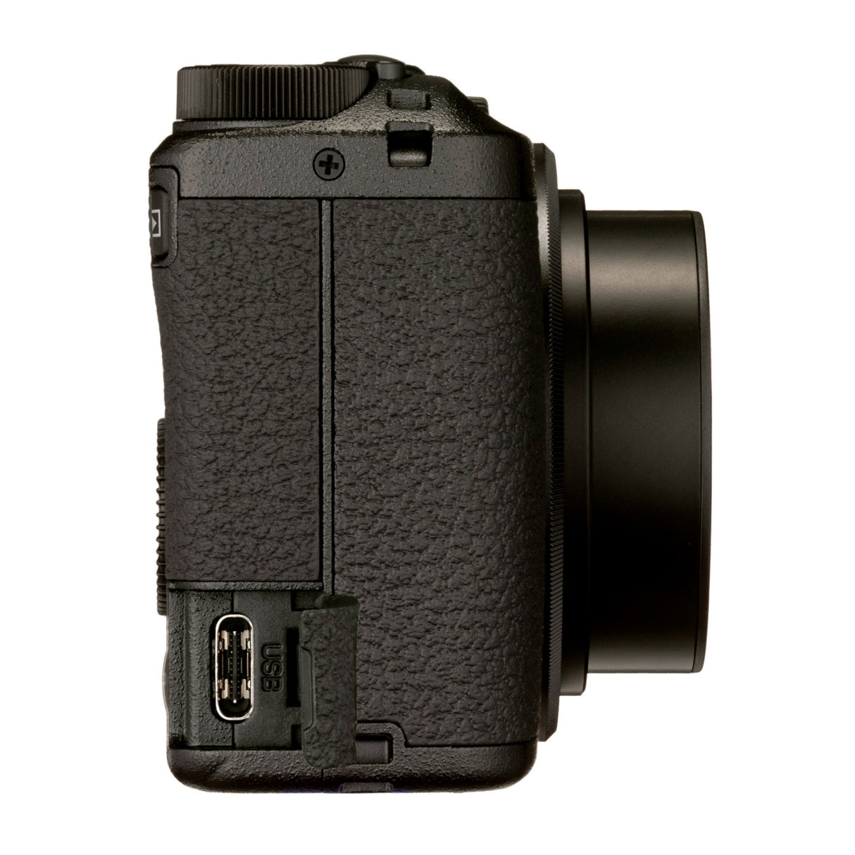 Ricoh GR IIIx Digital Camera with Soft Case, Rechargeable Lithium-Ion Battery and 64GB SD Card