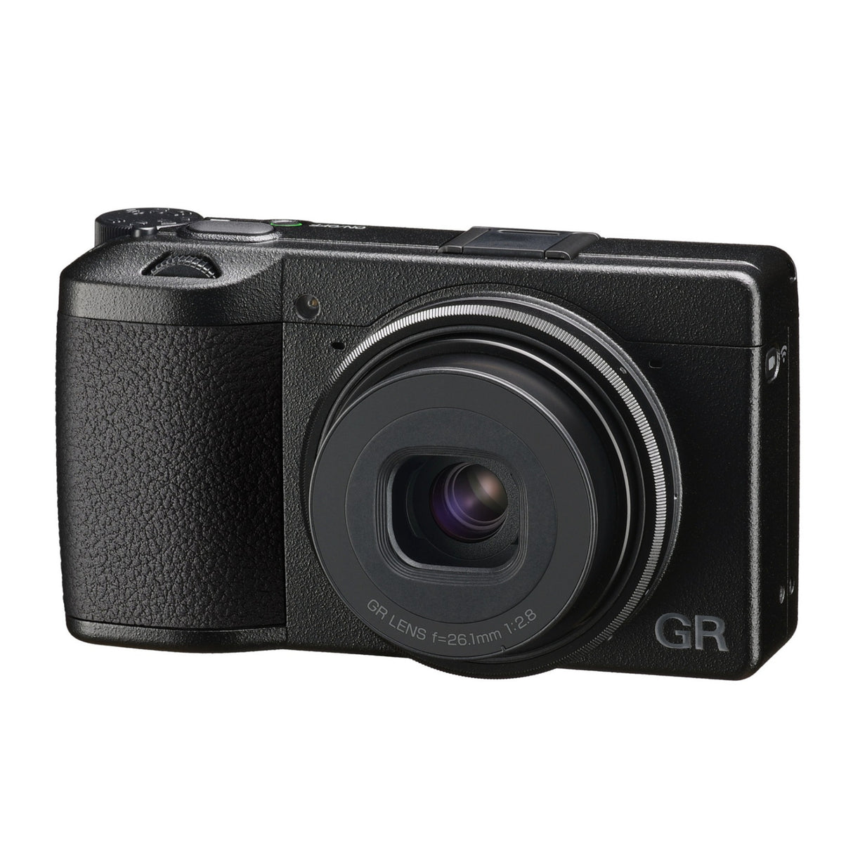 Ricoh GR IIIx Digital Camera with Soft Case, Rechargeable Lithium-Ion Battery and 64GB SD Card