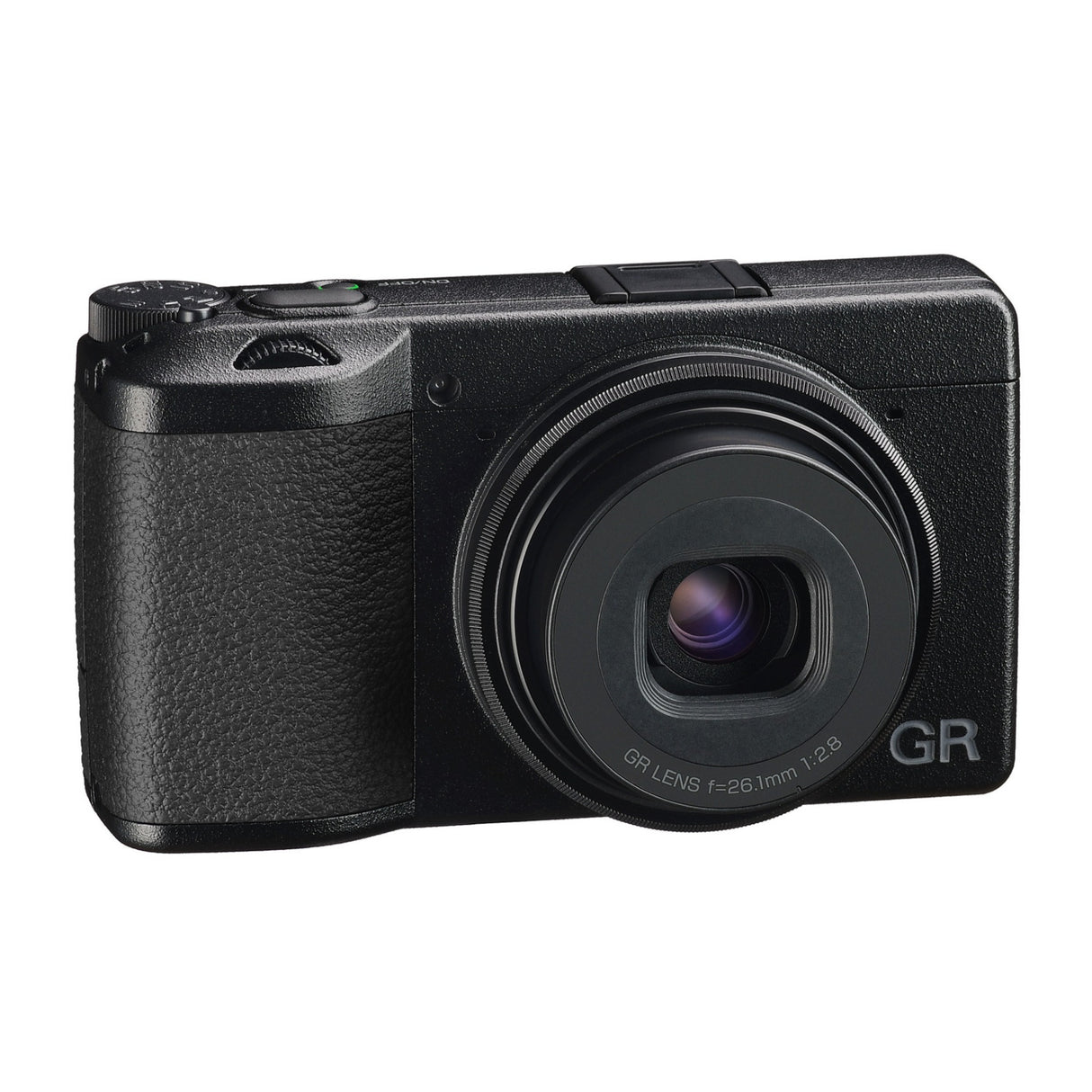 Ricoh GR IIIx Digital Camera with Soft Case, Rechargeable Lithium-Ion Battery and 64GB SD Card