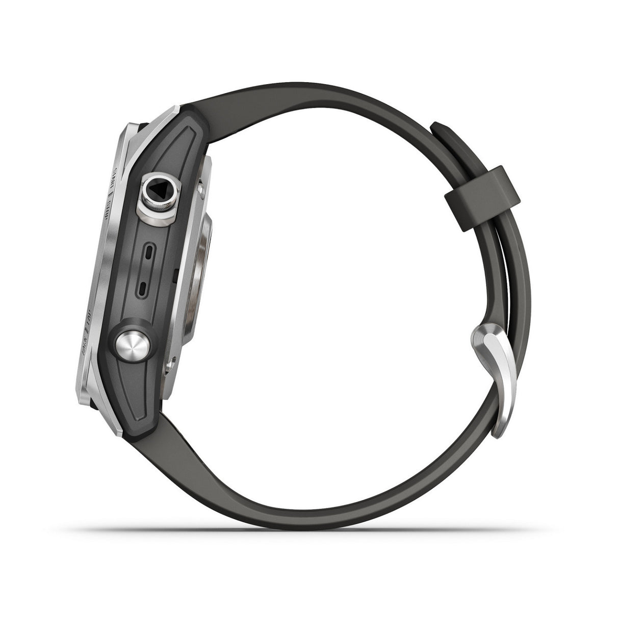 Garmin Fenix 7S Stainless Steel Smartwatch with Graphite Band