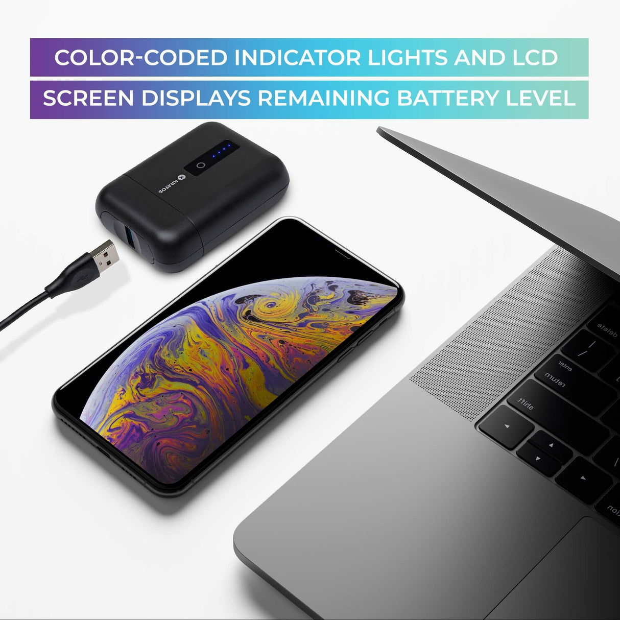 Kratos Power Super Mini 10,000mAh 30W PD3.0 Portable Power Bank