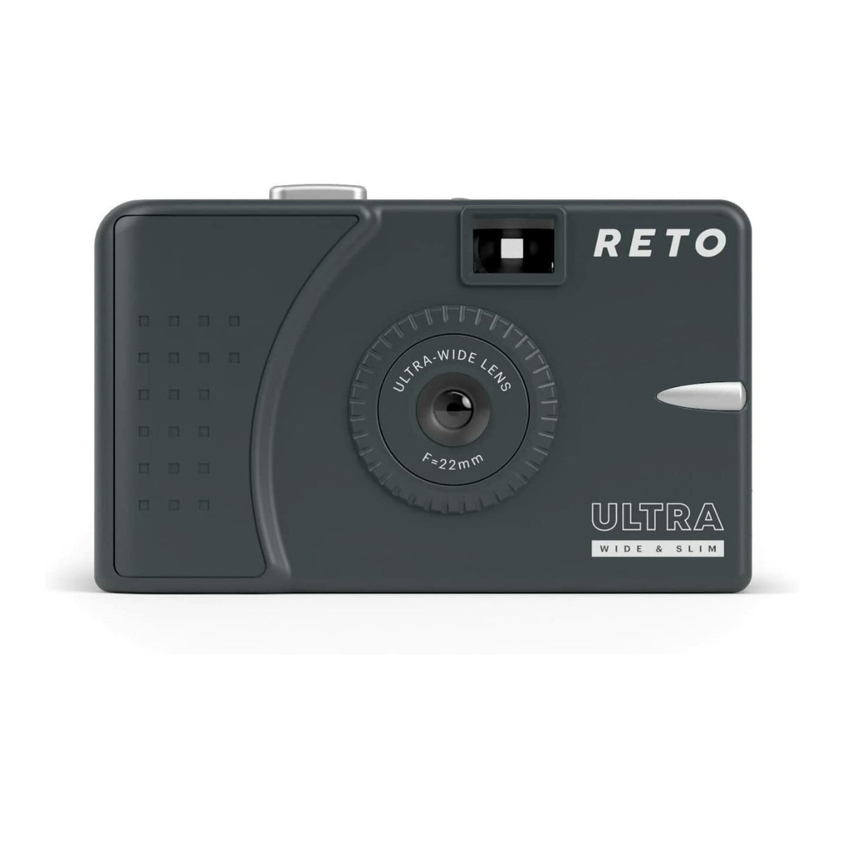 Reto 35mm Ultra Wide and Slim Film Camera with 22mm Lens (Charcoal)