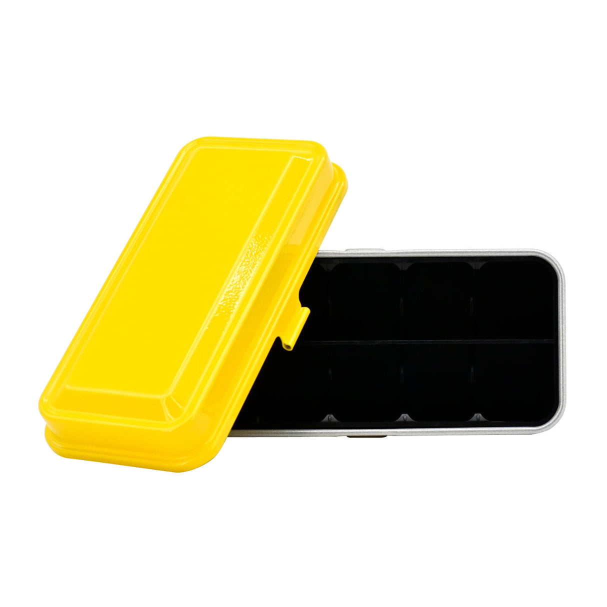 Kodak Steel 35mm and 120mm Film Roll Case (Holds 10 35mm or 8 120mm Rolls, Yellow and Silver)