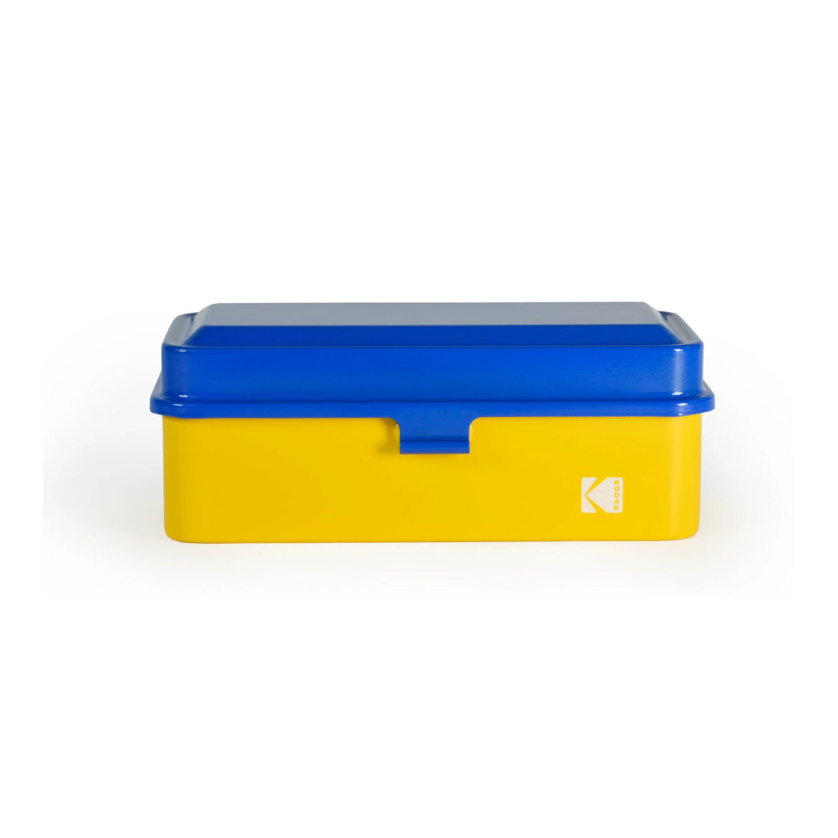 Kodak Steel 35mm and 120mm Film Roll Case (Holds 10 35mm or 8 120mm Rolls, Yellow and Blue)