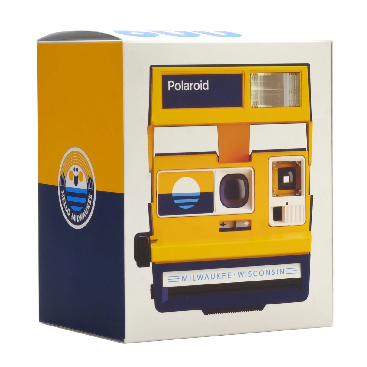 Polaroid 600 Instant Film Camera (Milwaukee Flag)