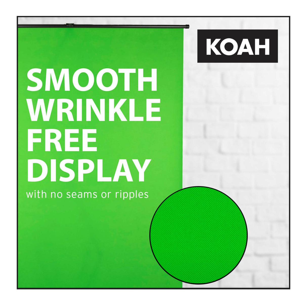 Koah Collapsible Green Screen