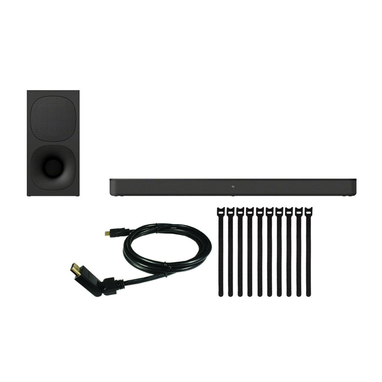 Sony HT-S400 2.1-Channel Soundbar with Subwoofer,HDMI High-Speed and Focus Camera Cable
