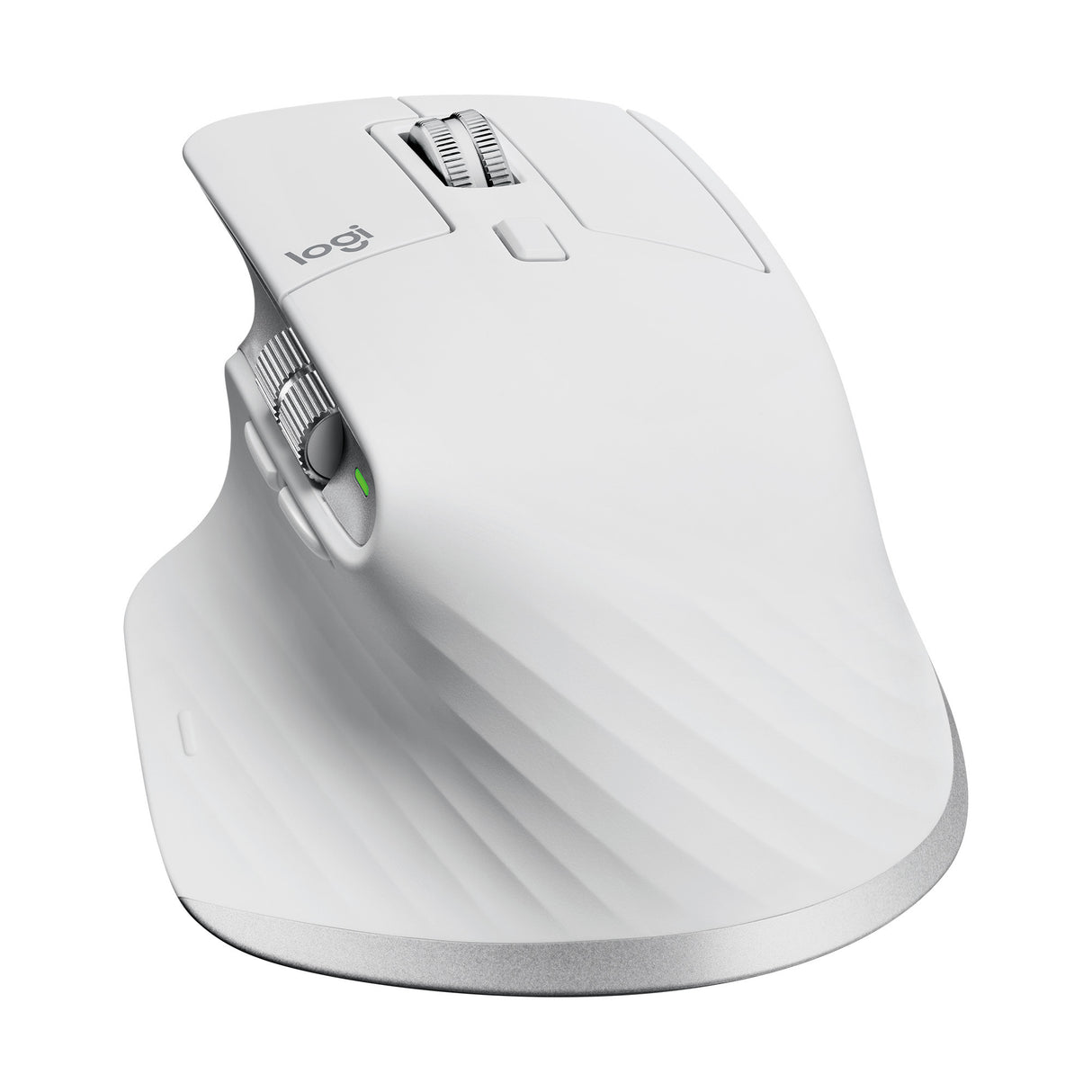 Logitech MX Master 3S Ergonomic Performance Wireless Mouse with Ultra-Fast Scrolling (Pale Gray)