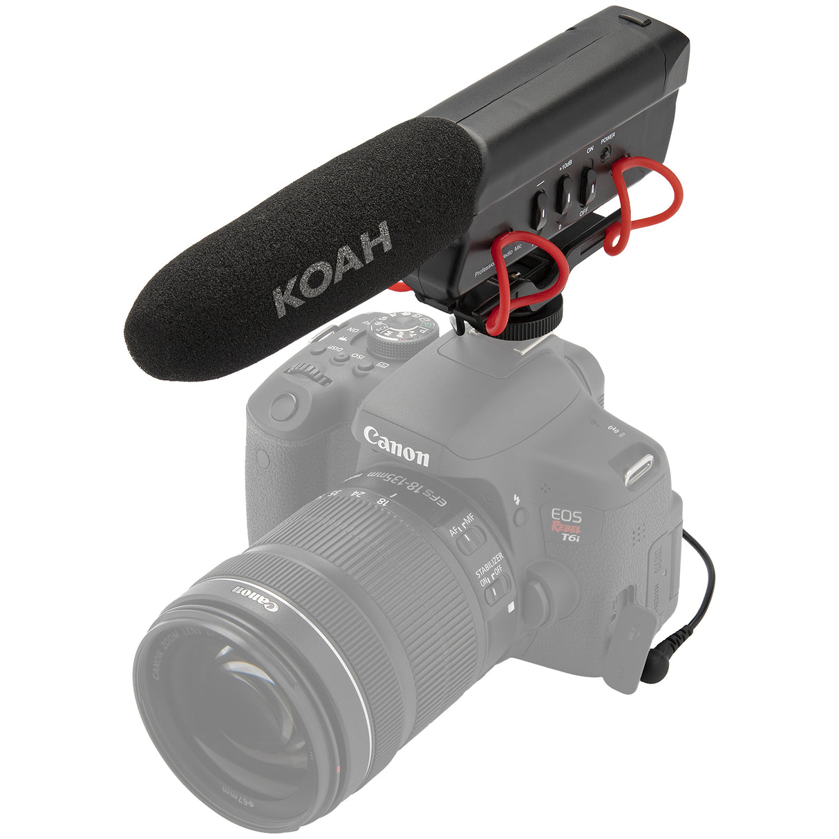 Koah Shotgun Video Microphone Professional On Camera Mic