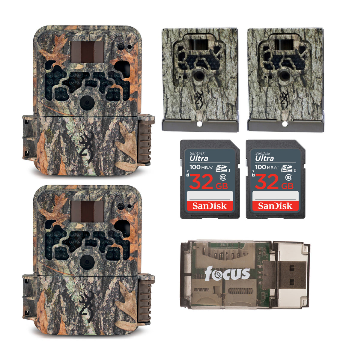 Browning Trail Cameras Strike Force Extreme 16MP Game Camera (2-Pack) Bundle
