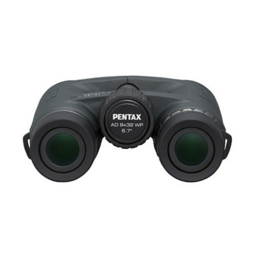 Pentax A-Series AD 9x32mm Roof Prism WP Binoculars with Premium Multi-Layer Coatings (Green)