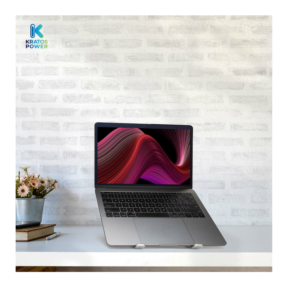 Kratos Power Aluminum Foldable Laptop Stand