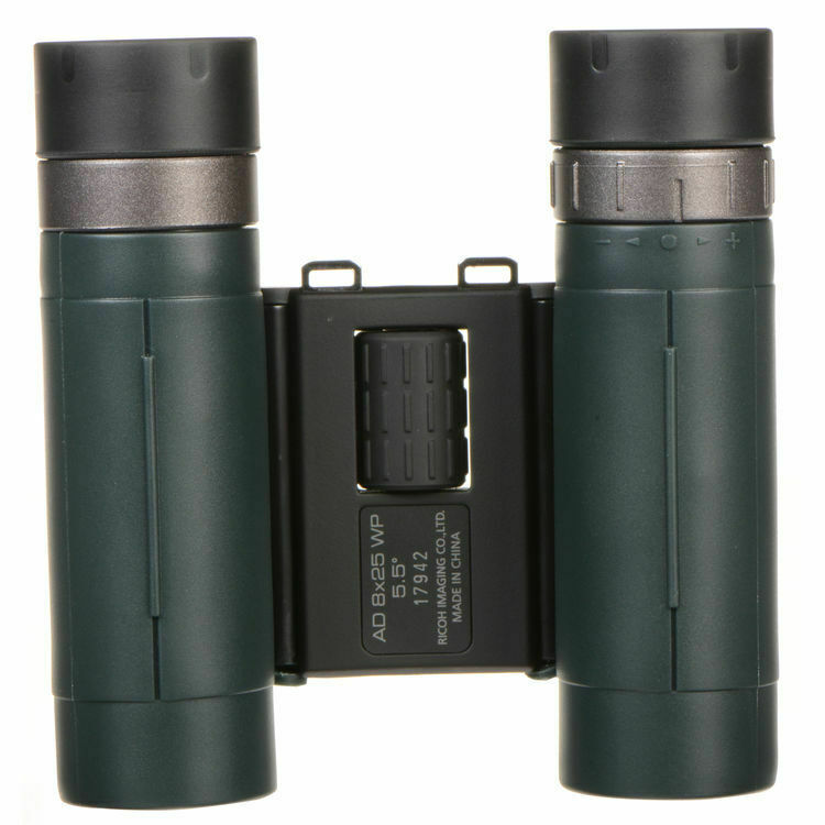 Pentax AD 8x25mm WP Binoculars with Binocular Harness and Lens Cleaning Pen