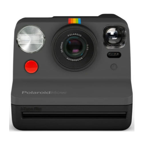 Polaroid Originals Now i-Type Instant Camera (Black) and Film Bundle