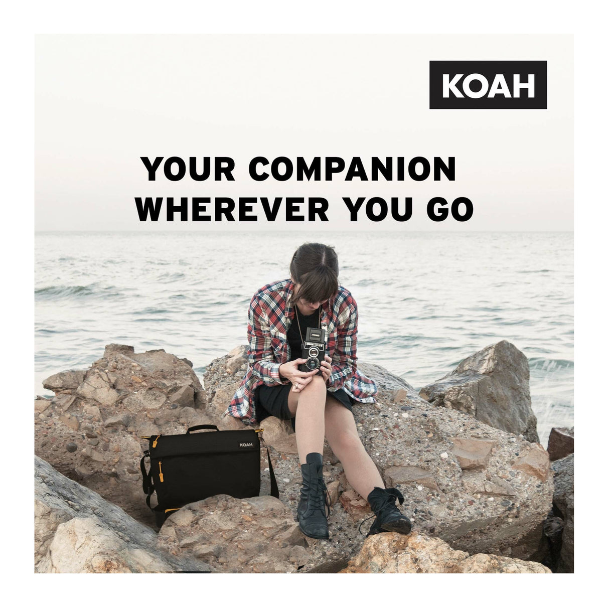 Koah Fulton Precision Shoulder Messenger Camera Bag for Professional Photographers