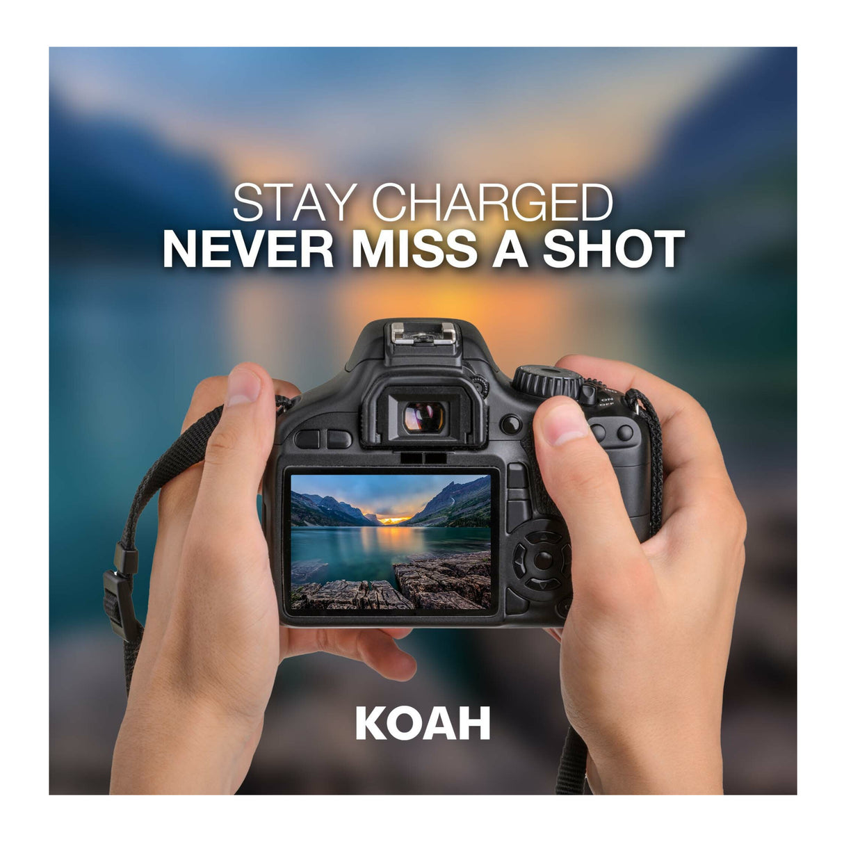 Koah Battery (2-Pack) and Dual Charger for Nikon EN-EL15B