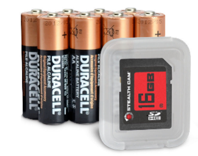 Stealth Cam Prevue PXV26 Camera with Card Reader, Batteries, and Card (4-Pack)