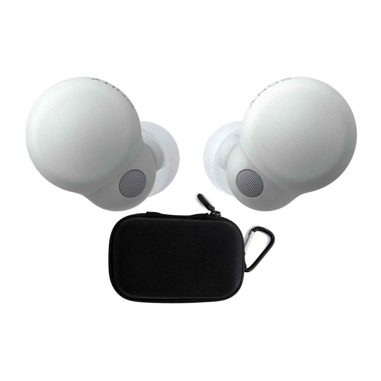 Sony LinkBuds S Truly Wireless Noise Canceling Earbud Headphones (White) with Earphone Case