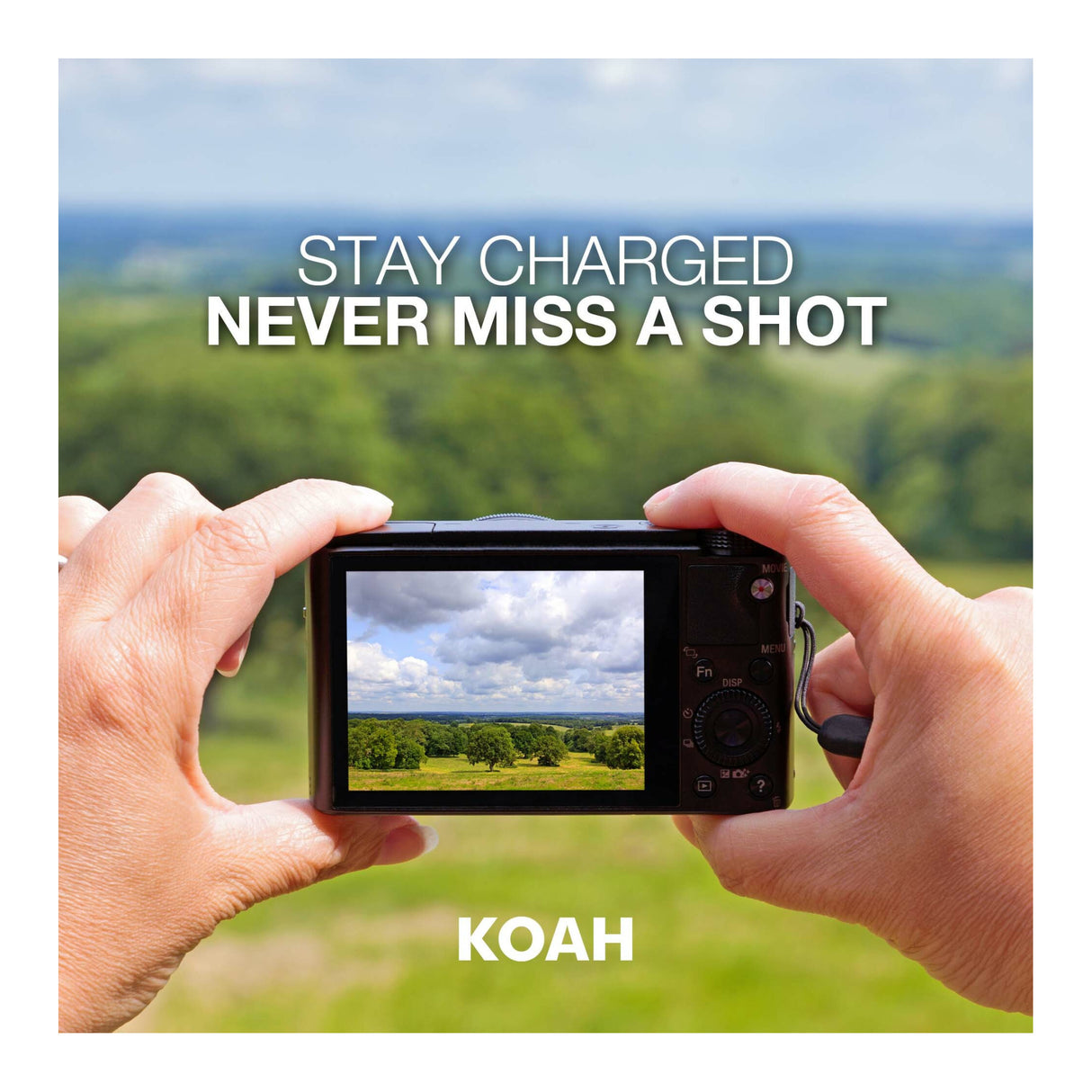 Koah Rechargeable Lithium-Ion Battery and Charger Kit Compatible with Casio NP-40 and Kodak LB-060