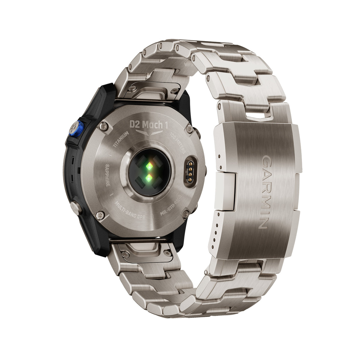 Garmin D2 Mach 1 with Vented Titanium Bracelet