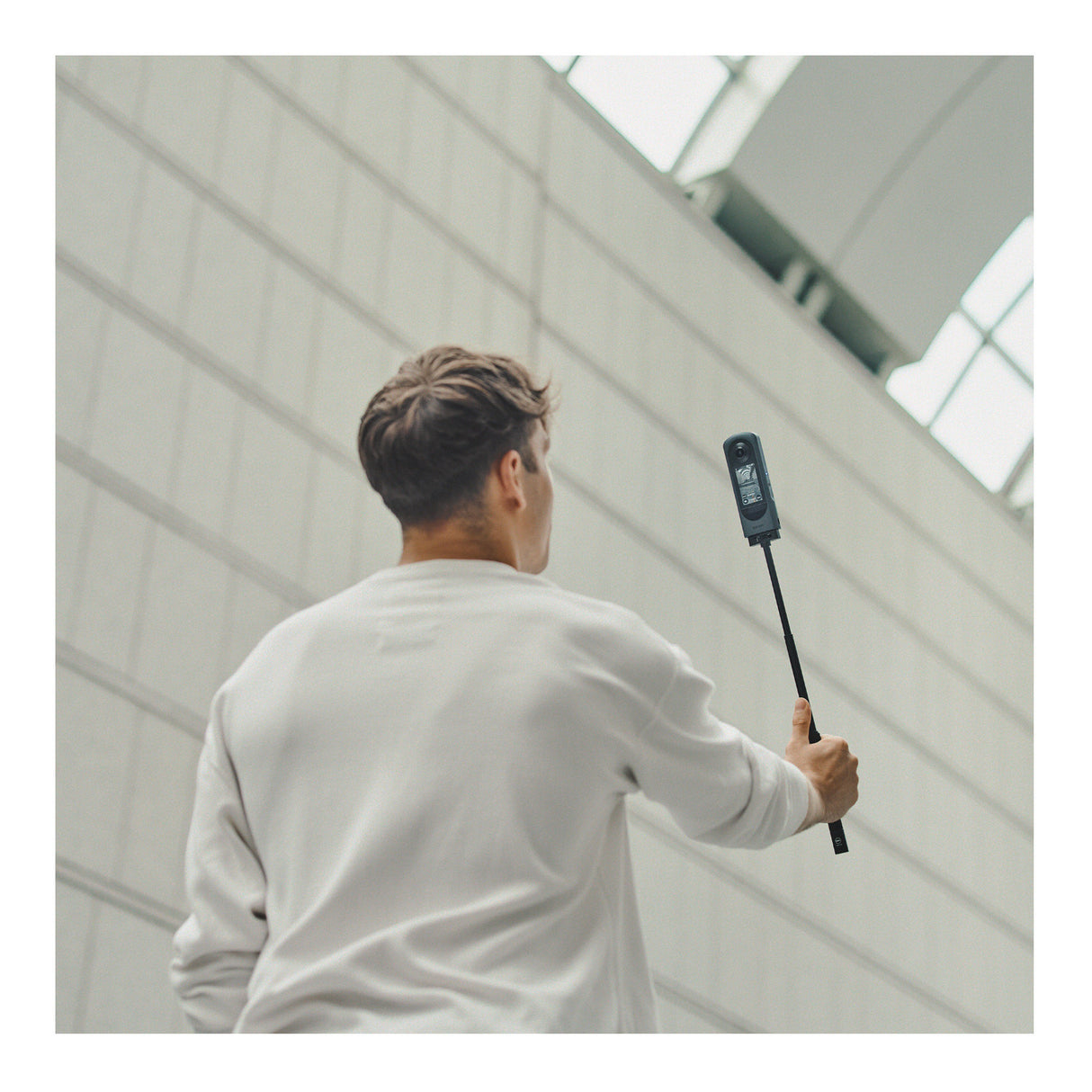 RICOH THETA X 360-Degree Camera with Lens Cap and Lens Cleaning Pen