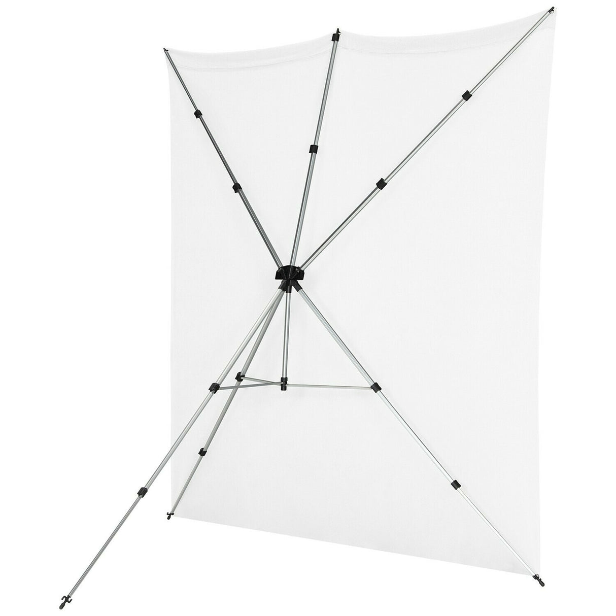 Westcott X-Drop Pro Wrinkle-Resistant 8 x 8 Feet Backdrop (High Key White)