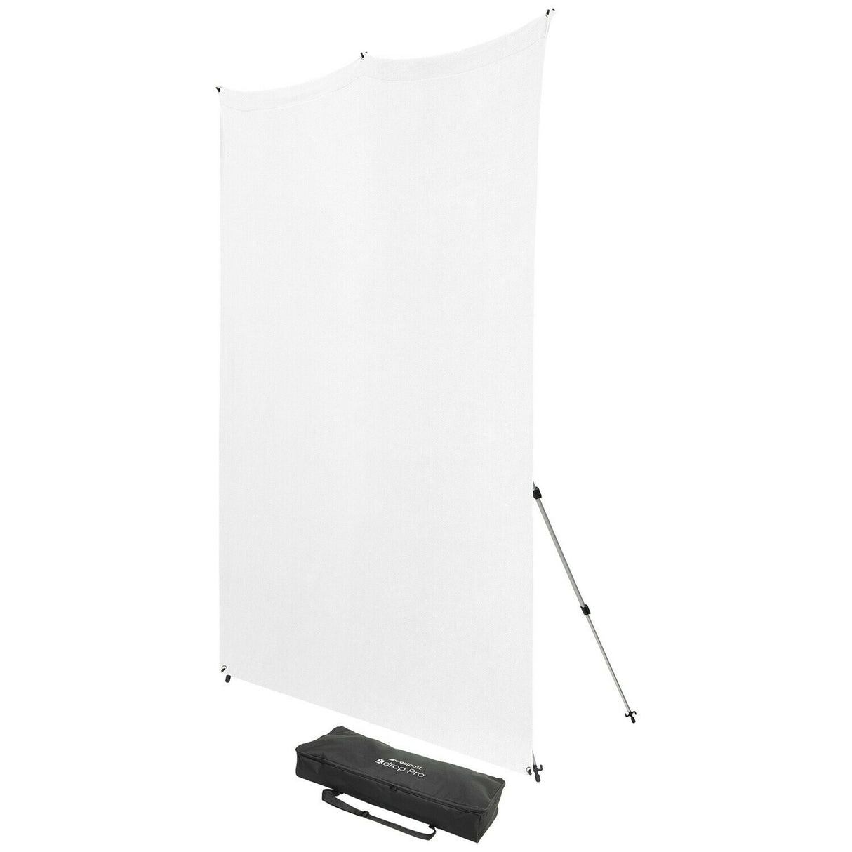 Westcott X-Drop Pro Wrinkle-Resistant 8 x 8 Feet Backdrop (High Key White)