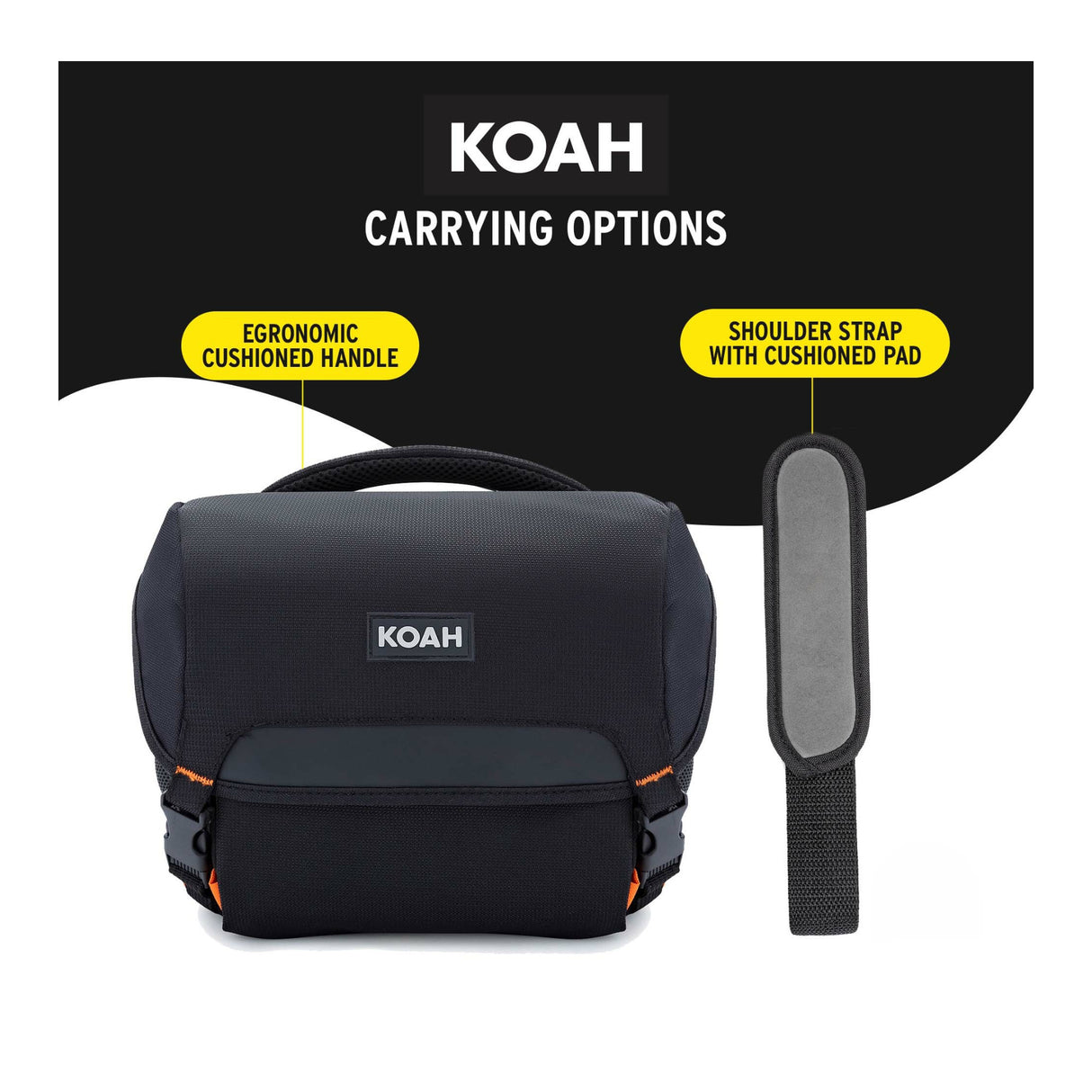 Koah Roebling Street Camera System Gadget Bag with Accessory & Cleaning Kit