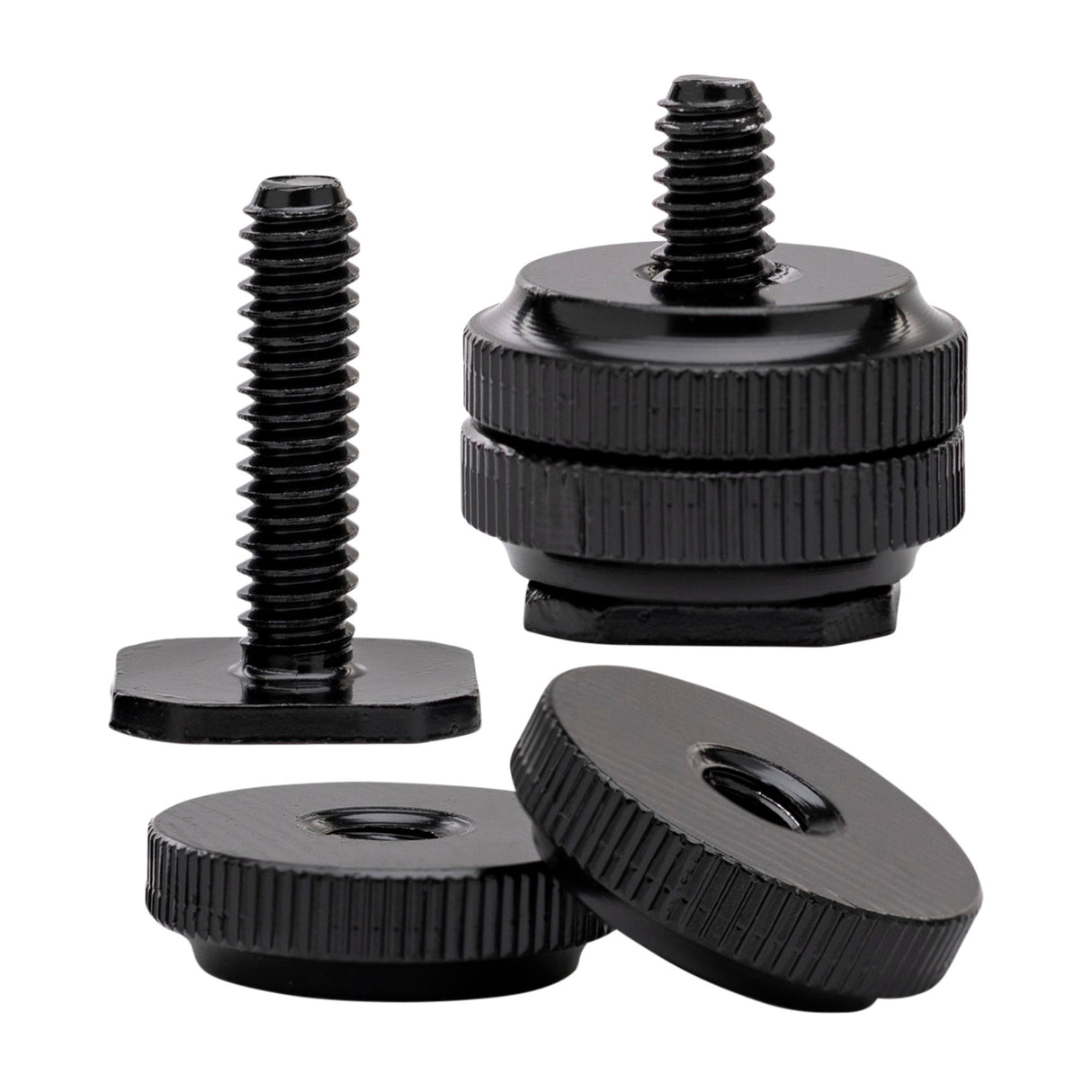 Koah Hot Shoe to 1/4-Inch-20 Male Post Adapter (2-Pack)