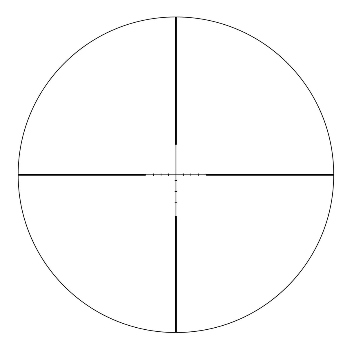 Vortex Crossfire II 3-9x40 Scope (Dead-Hold BDC MOA Reticle) With 1-inch Scope Rings and Hat